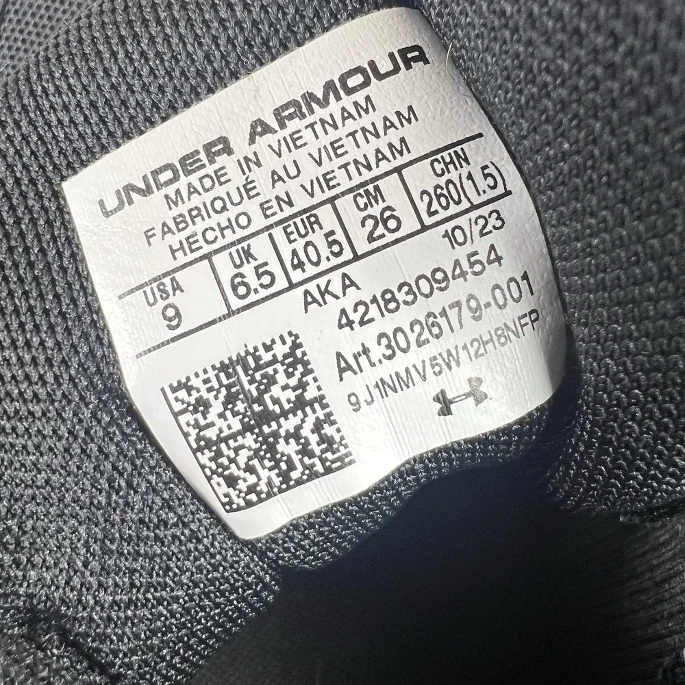 Under Armour Charged Assert 10 Women's Size 9 Running Shoes Athletic Sneakers